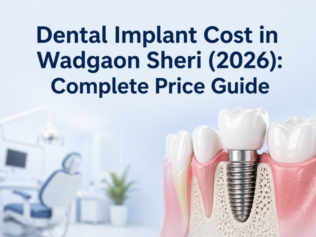 Single root canal treatment in wadgaon sheri